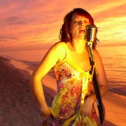 Bild von Christane am Strand im Sonnenuntergang